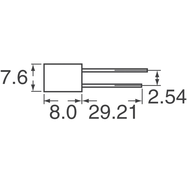 HLMP-0504 Broadcom Limited  Indication LED - Discrète